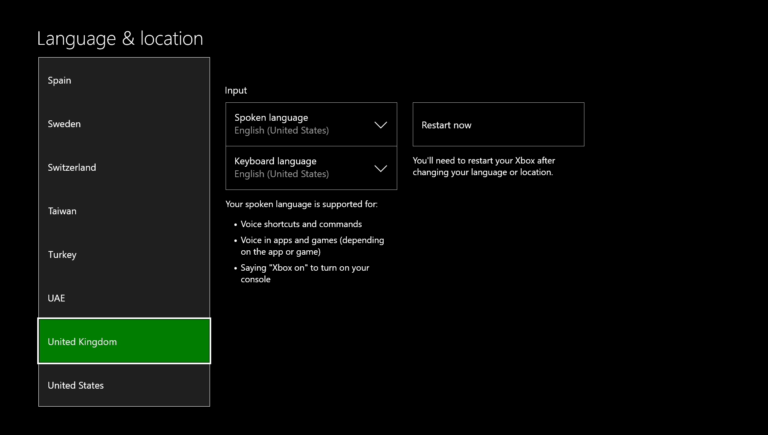 Xbox Region Change Guide Kurdish Digital
